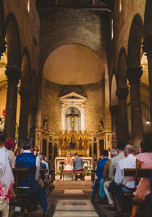 Floé Weddings Religious wedding ceremony in Tuscany